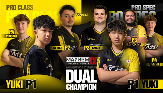 Tattu簽約飛手Yuki Hashimoto  在2025 Mayhen IX比賽中獲得雙冠