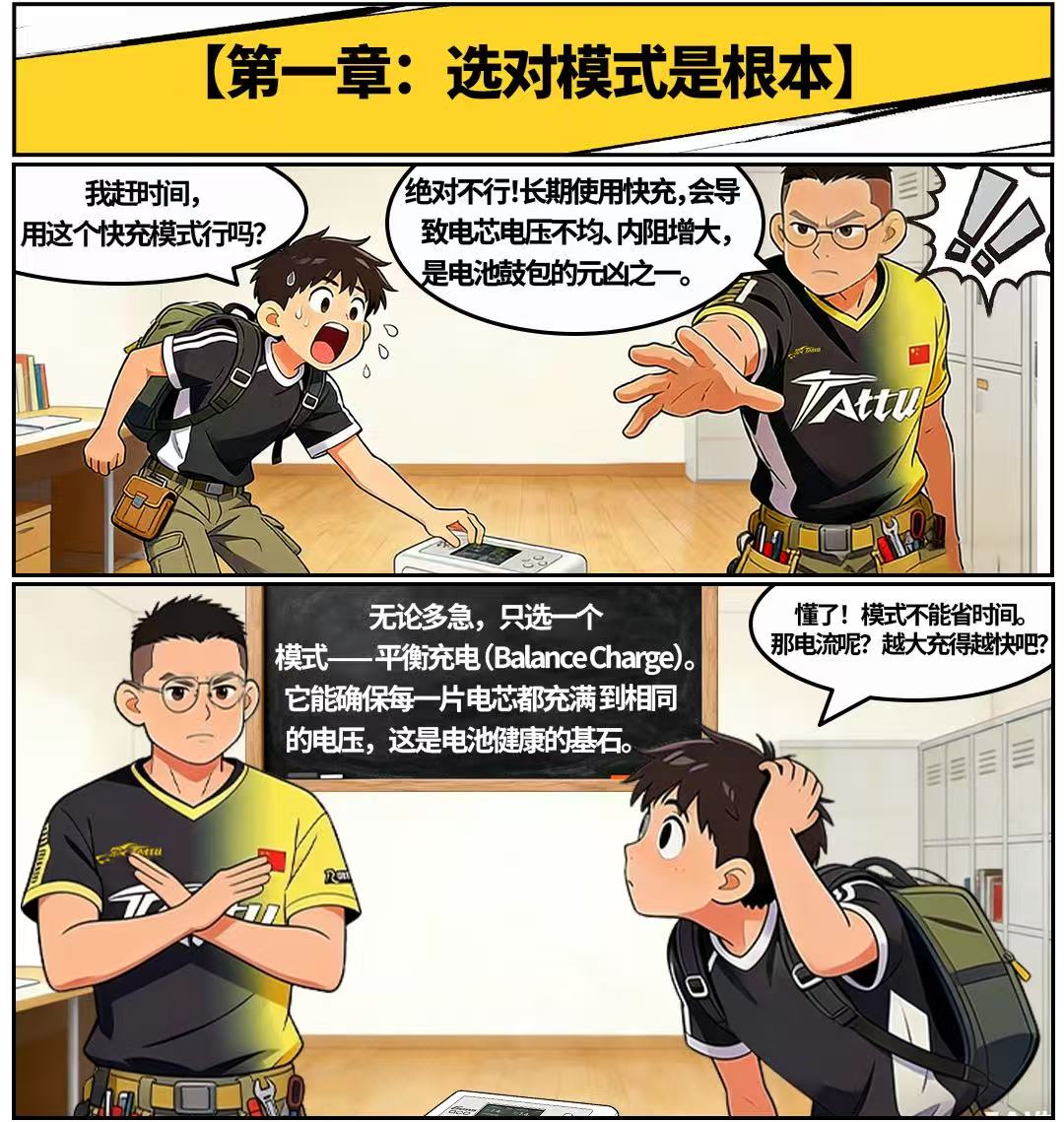 穿越機(jī)電池充電養(yǎng)護(hù)指南-選對(duì)模式